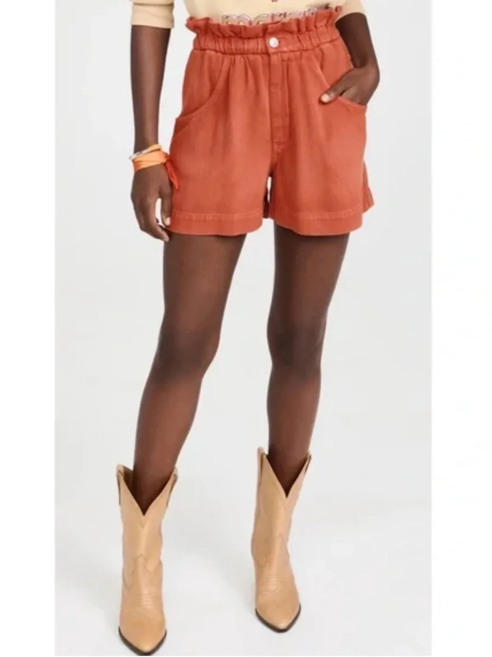 Isabel Marant Étoile Titea Shorts Beautiful Burnt
Orange(Papaya) - Picture 4 of 16